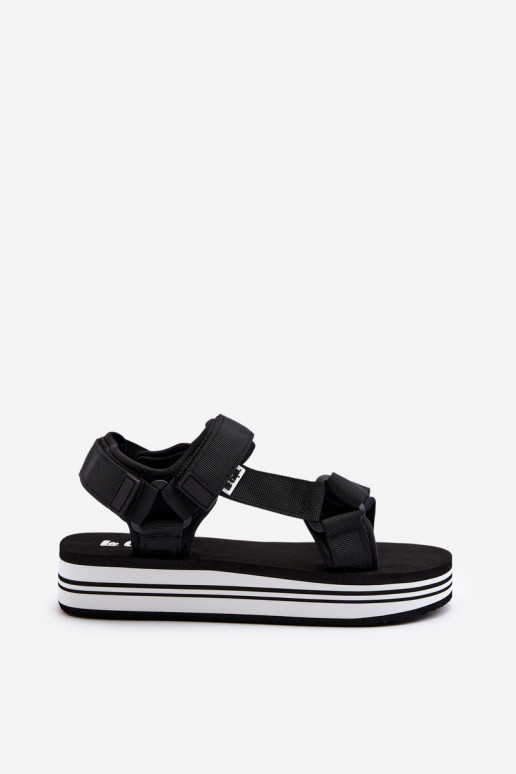 Sandales à plateforme pour femmes Lee Cooper LCW-24-05-2753 couleur noir