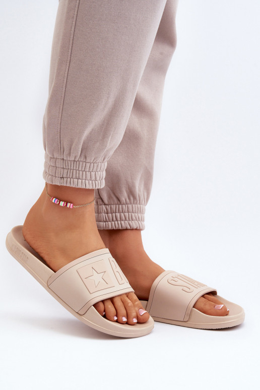 Pantoffels Big Star NN274A645 beige Pantoffels Big Star NN274A645 beige