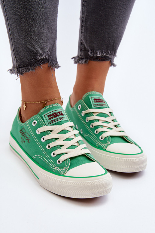Damenschuhe Big Star NN274240 grün