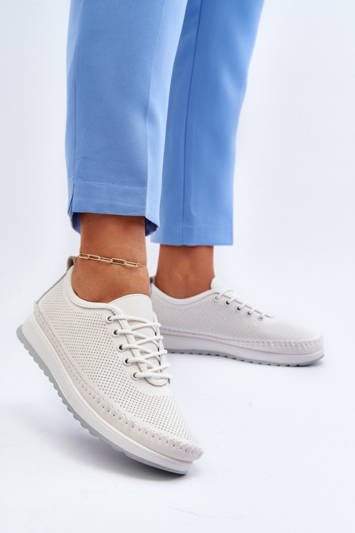 Sportschoenen Vrijetijdsschoenen witte kleur Lalnai Sportschoenen Vrijetijdsschoenen witte kleur Lalnai