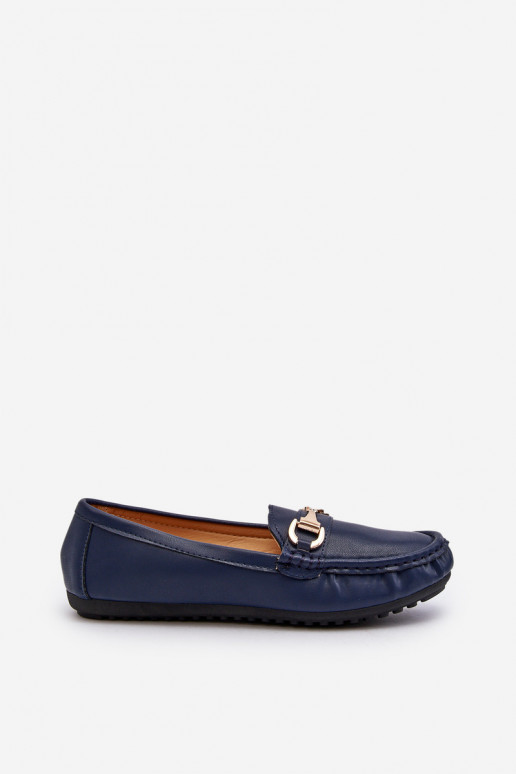 Mocassins modèle classique Eko couleur bleu foncé Demese