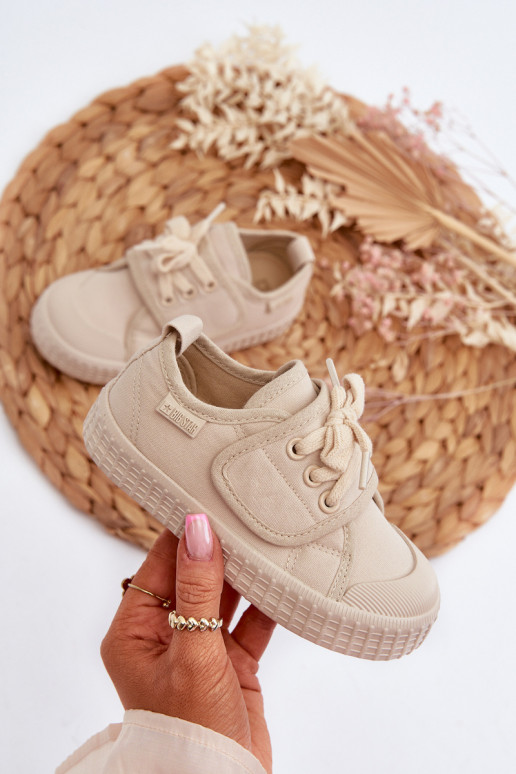 Kinder-Freizeitschuhe HI-POLY SYSTEM BIG STAR NN374017 beige