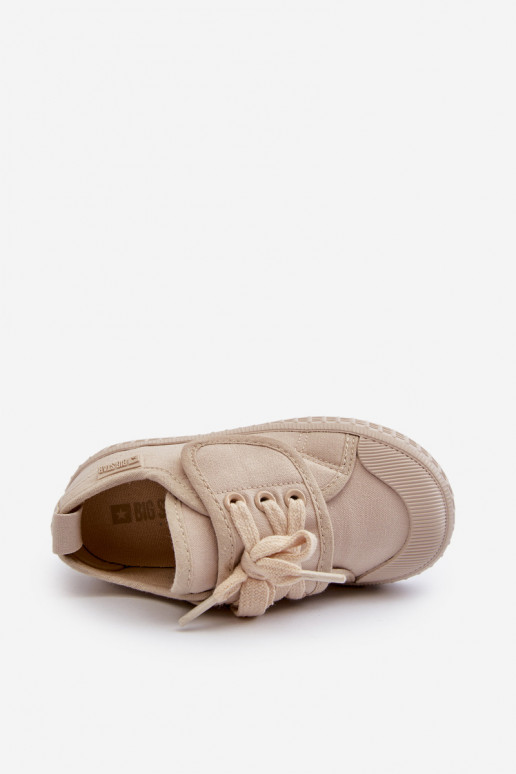 Kindervrijetijdsschoenen HI-POLY SYSTEM BIG STAR NN374017 beige