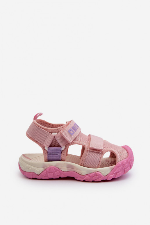 sandales Enfant avec attaches adhésives Big Star NN374238 couleur rose