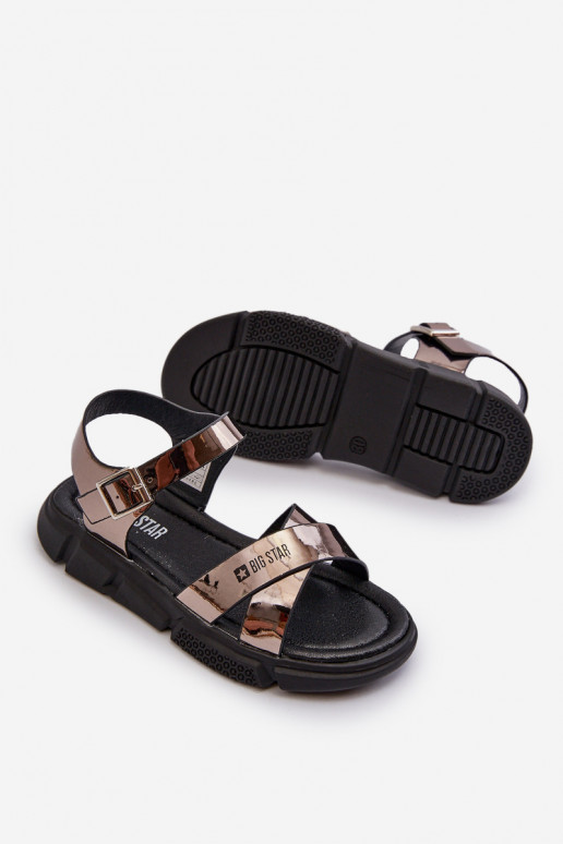 sandalen Kinder Big Star NN374264 zwarte kleur