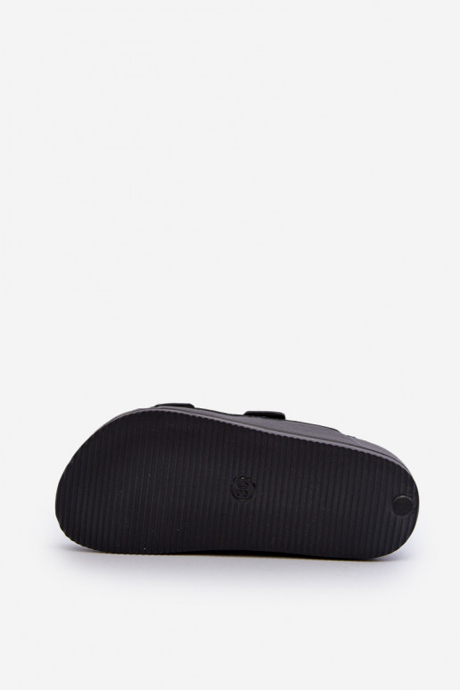 Chaussons Enfants avec boucles BIG STAR NN374541 couleur noir
