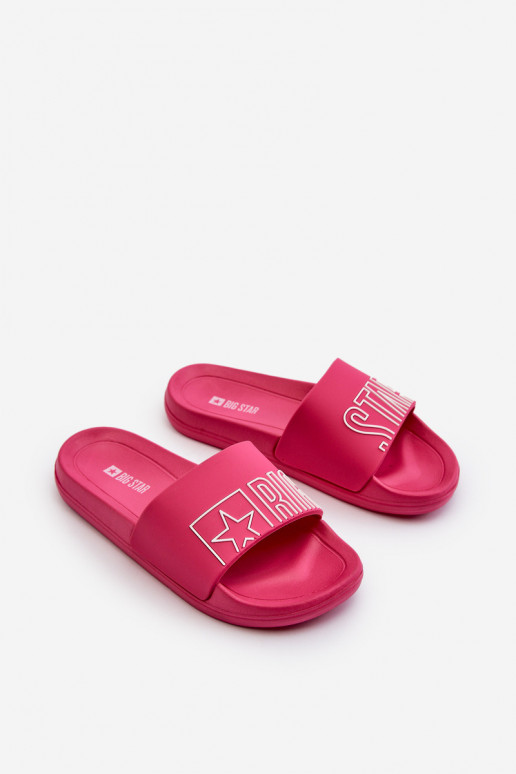 Hausschuhe für Kinder BIG STAR NN374524 rosa Farbe