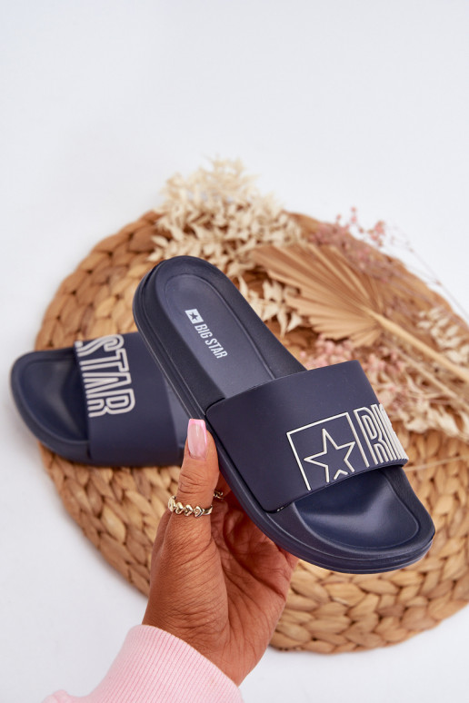 Chaussons Enfant BIG STAR NN374521 bleu foncé