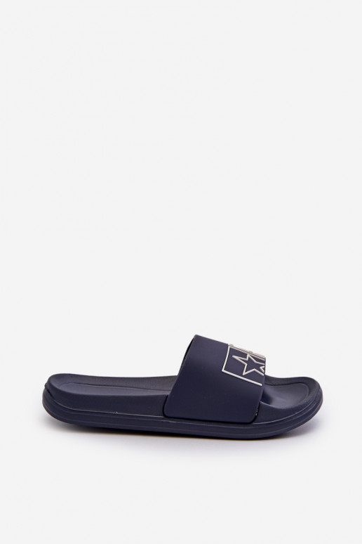 Chaussons Enfant BIG STAR NN374521 bleu foncé