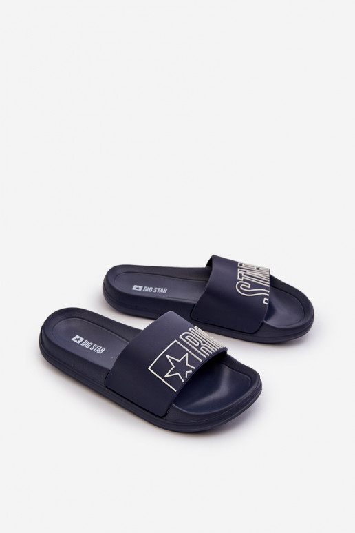 Chaussons Enfant BIG STAR NN374521 bleu foncé