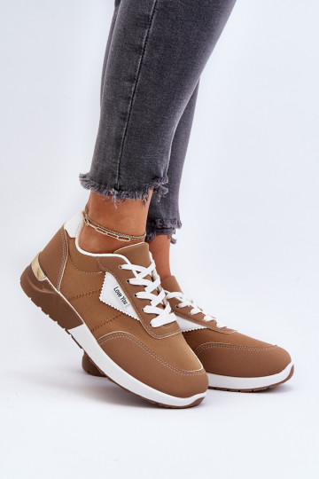 sportschoenen Sneakers model schoenen bruine kleur Vovella 2