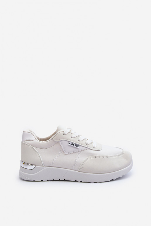 Chaussures de sport baskets modèle chaussures couleur blanche Vovella