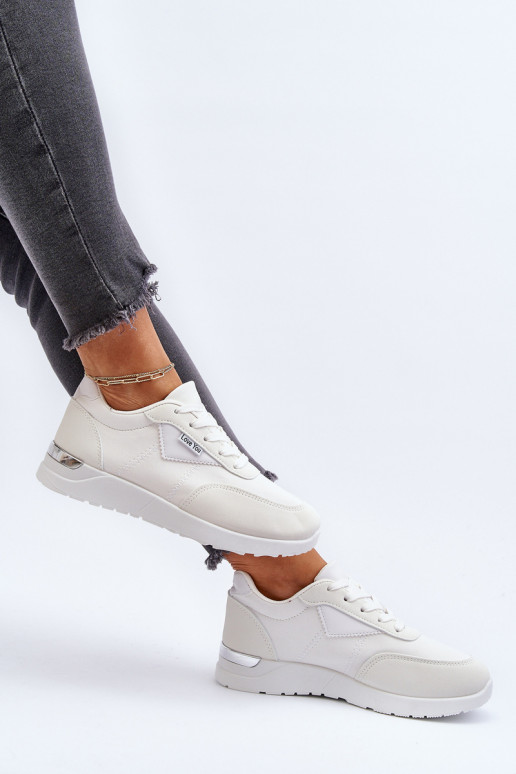 sportschoenen Sneakers model schoenen witte kleur Vovella sportschoenen Sneakers model schoenen witte kleur Vovella