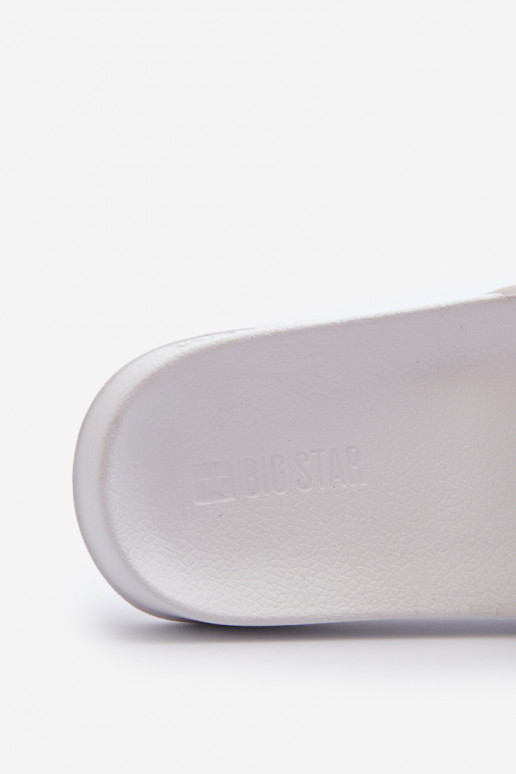 Slippers Big Star NN174651 witte kleur
