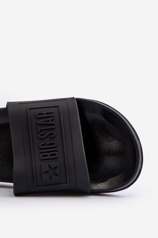 Pantoffels Big Star NN174649 zwart