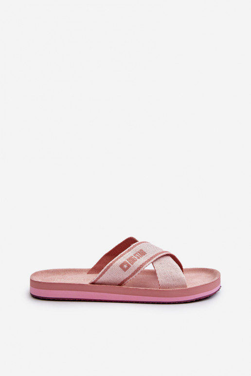 Chaussons femme Big Star NN274A058 rose