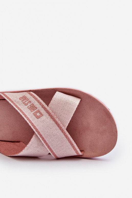 Damespantoffels Big Star NN274A058 roze