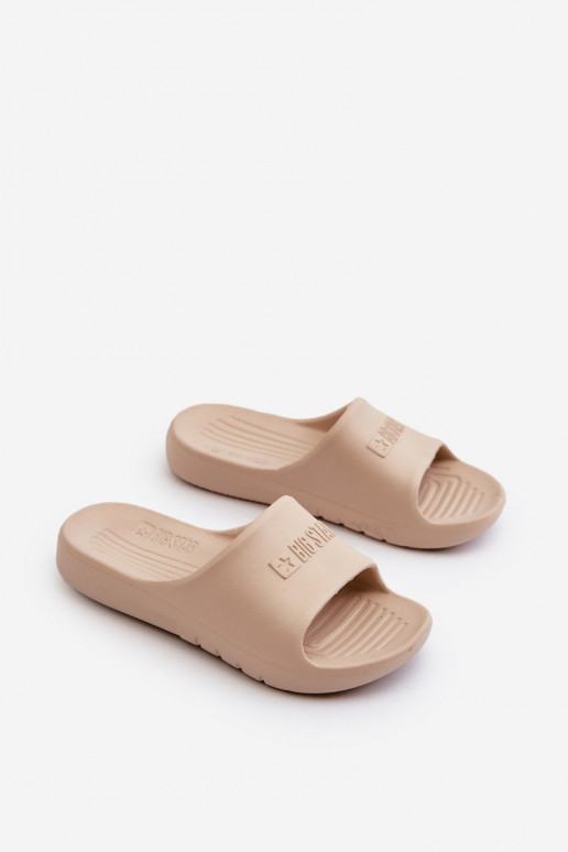 Lichte pantoffels Kinder Big Star NN374559 beige Lichte pantoffels Kinder Big Star NN374559 beige