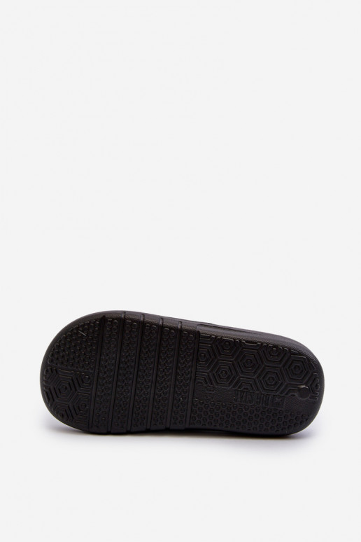 Leichte Hausschuhe für Kinder Big Star NN374556 schwarze Farbe