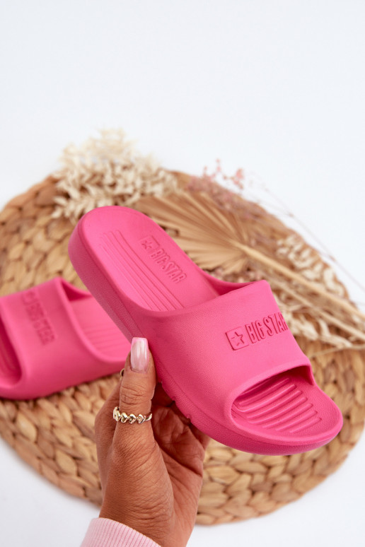 Lichte pantoffels Kinder Big Star NN374560 roze kleur Lichte pantoffels Kinder Big Star NN374560 roze kleur