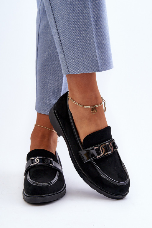 Mocassins en daim S.Barski HY3350A