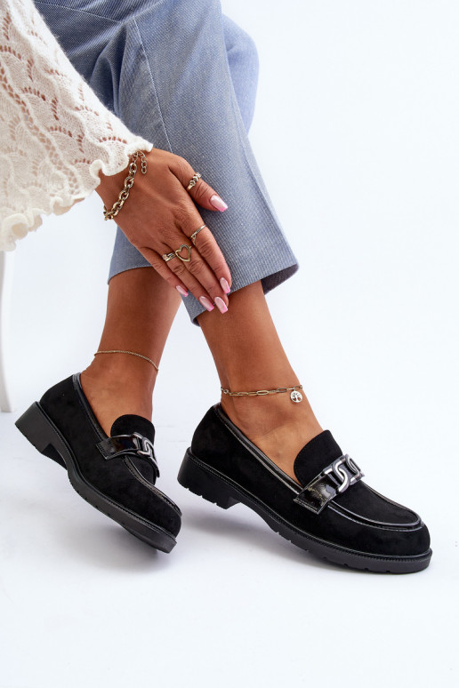 Mocassins en daim S.Barski HY3350A
