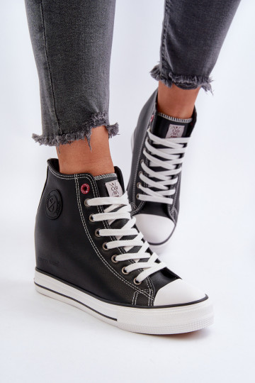 Freizeitschuhe Cross Jeans NN2R4005 schwarz
