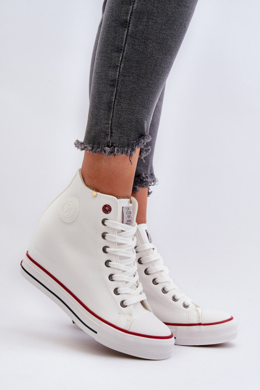 Vrijetijdsschoenen Cross Jeans NN2R4004 witte kleur