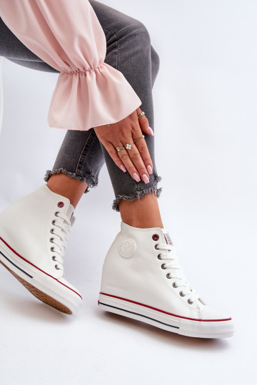 Vrijetijdsschoenen Cross Jeans NN2R4004 witte kleur 2