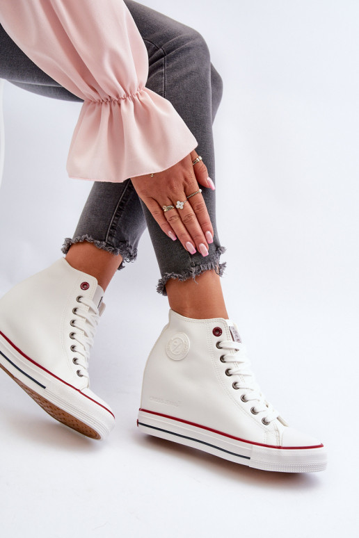 Chaussures de loisirs Cross Jeans NN2R4004 couleur blanc