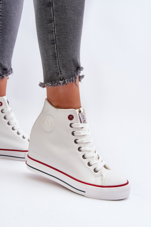 Chaussures de loisirs Cross Jeans NN2R4004 couleur blanc