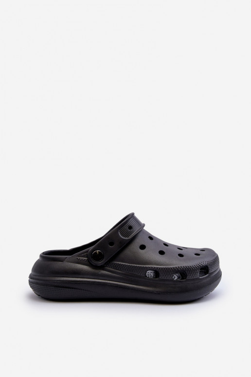 Lichte pantoffels in de kleur zwart Ilariana Lichte pantoffels in de kleur zwart Ilariana