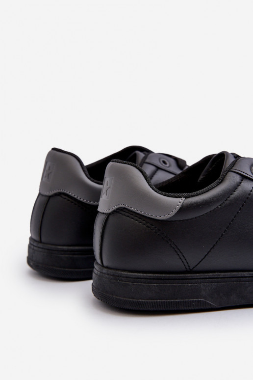 Casual herenschoenen gemaakt van ecoleer Big Star NN174284 zwarte kleur