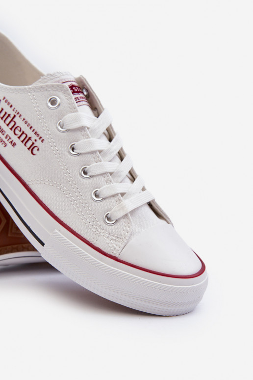 Vrijetijdsschoenen heren Big Star NN174057 witte kleur Vrijetijdsschoenen heren Big Star NN174057 witte kleur