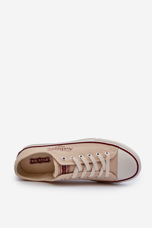 Chaussures décontractées pour hommes Big Star NN174058 beige