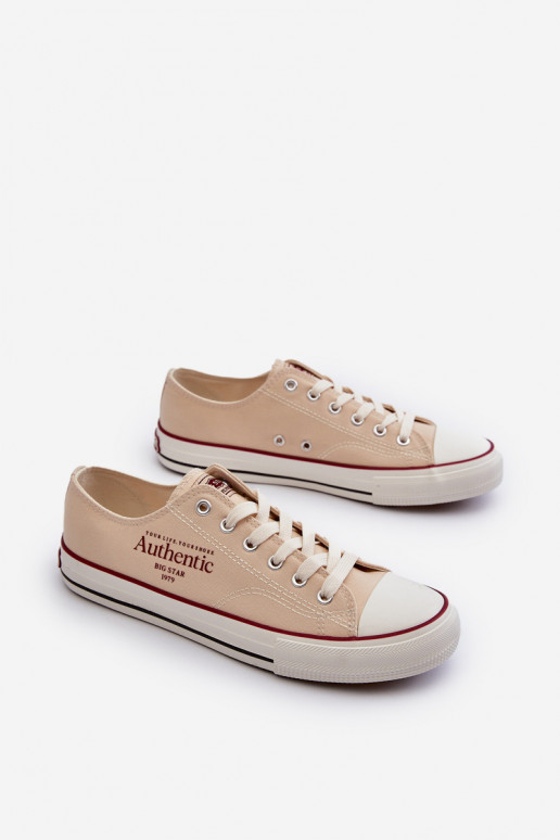 Chaussures décontractées pour hommes Big Star NN174058 beige