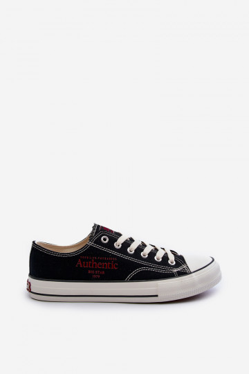 Heren vrijetijdsschoenen Big Star NN174056 zwart 2