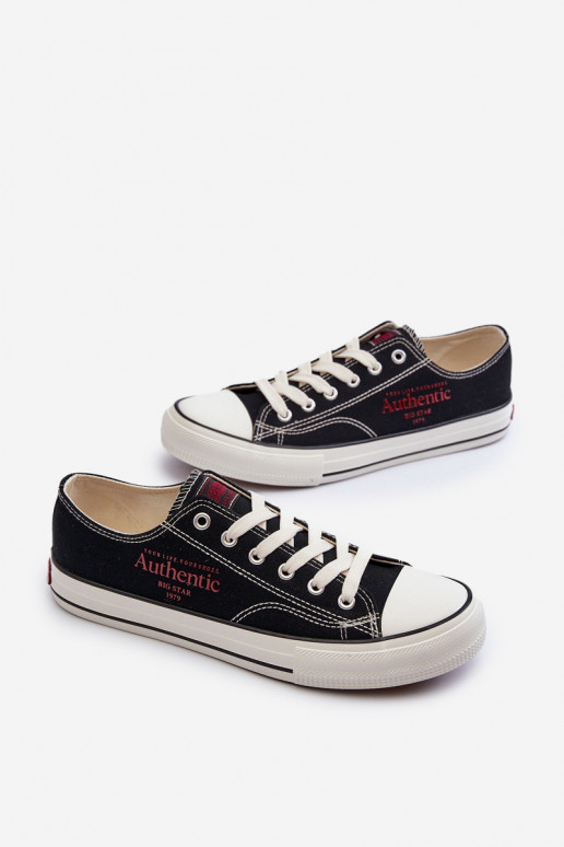 Chaussures de loisirs pour hommes Big Star NN174056 noir