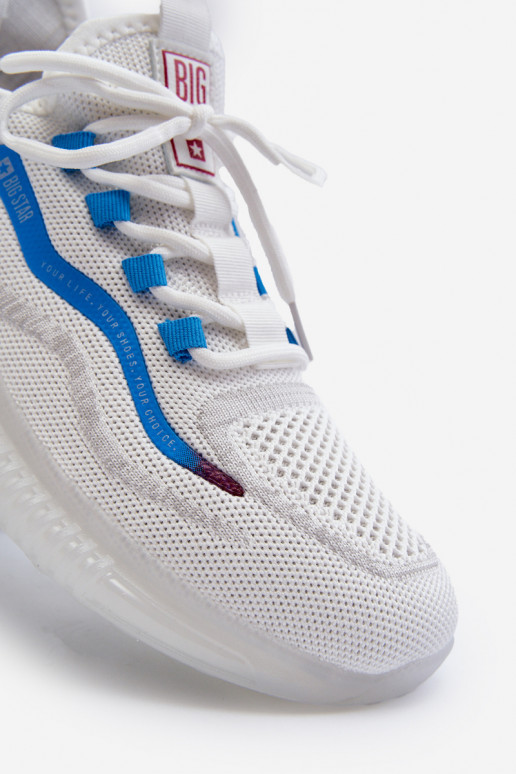 chaussures de sport HI-POLY SYSTEM Big Star NN174451 couleur blanche chaussures de sport HI-POLY SYSTEM Big Star NN174451 couleur blanche