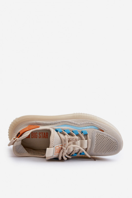 chaussures de sport HI-POLY SYSTEM Big Star NN174452 beige