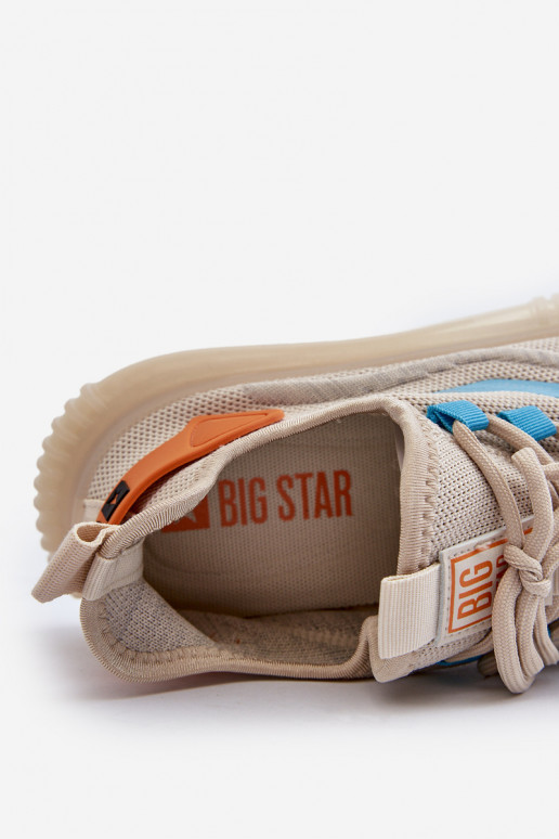 chaussures de sport HI-POLY SYSTEM Big Star NN174452 beige