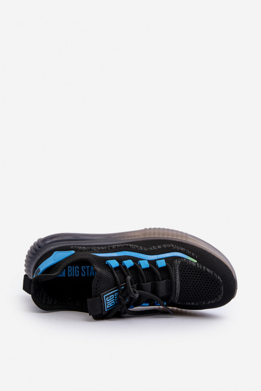 Sportschuhe HI-POLY SYSTEM Big Star NN174450 schwarze Farbe Sportschuhe HI-POLY SYSTEM Big Star NN174450 schwarze Farbe