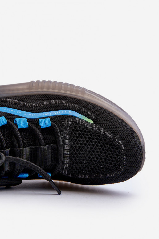 Sportschuhe HI-POLY SYSTEM Big Star NN174450 schwarze Farbe Sportschuhe HI-POLY SYSTEM Big Star NN174450 schwarze Farbe