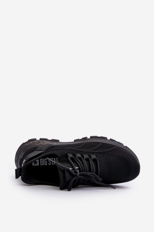 Sneakers model schoenen HI-POLY SYSTEM Big Star NN174467 zwarte kleur