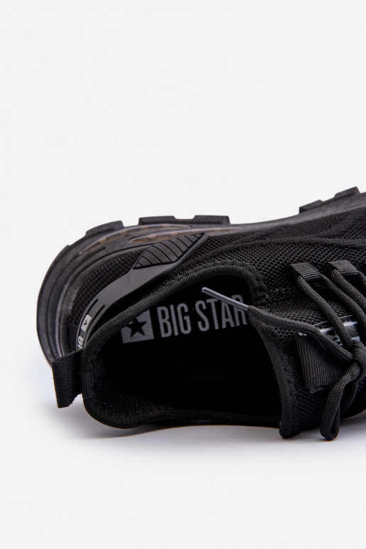 Sneakers model schoenen HI-POLY SYSTEM Big Star NN174467 zwarte kleur