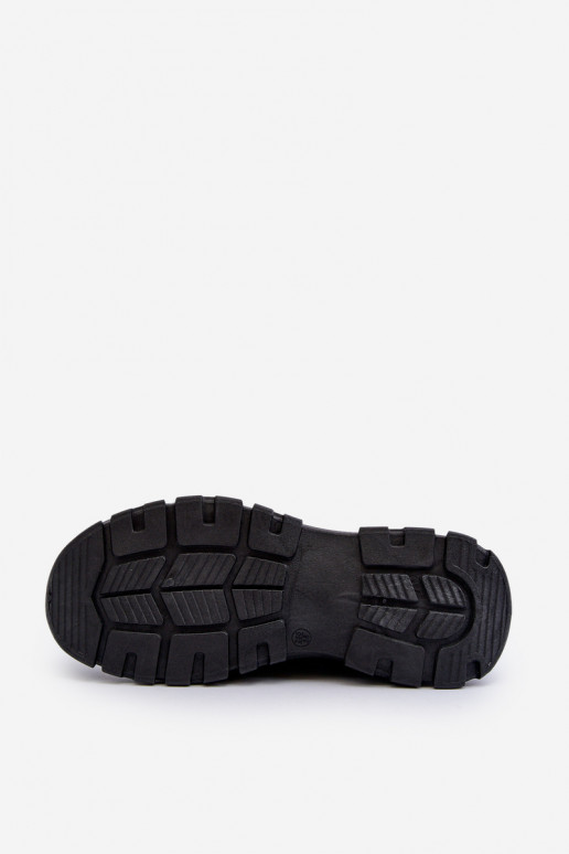 Baskets modèle chaussures HI-POLY SYSTEM Big Star NN174467 couleur noir