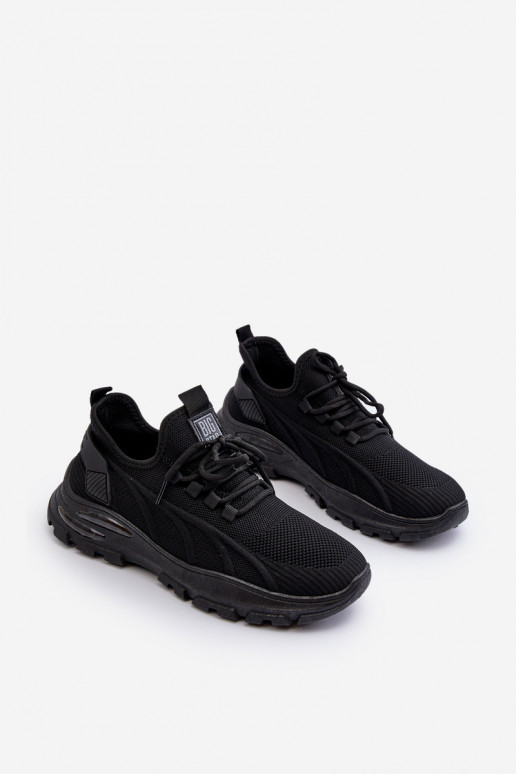 Baskets modèle chaussures HI-POLY SYSTEM Big Star NN174467 couleur noir Baskets modèle chaussures HI-POLY SYSTEM Big Star NN174467 couleur noir