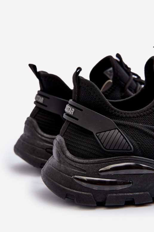 Sneakers model schoenen HI-POLY SYSTEM Big Star NN174467 zwarte kleur