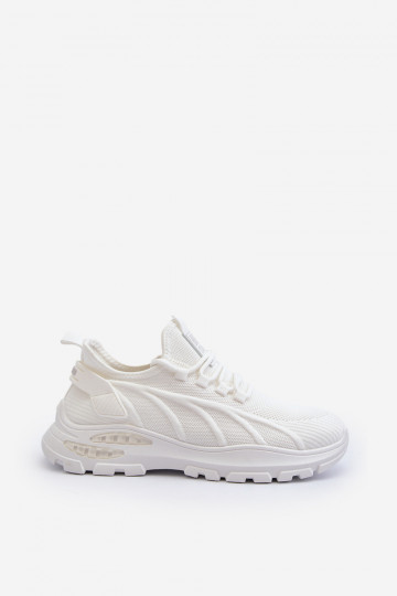 Baskets modèle chaussures HI-POLY SYSTEM Big Star NN174468 couleur blanc 2