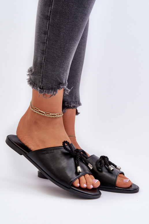 Chaussons femme Eko Big Star NN274066 noir Chaussons femme Eko Big Star NN274066 noir